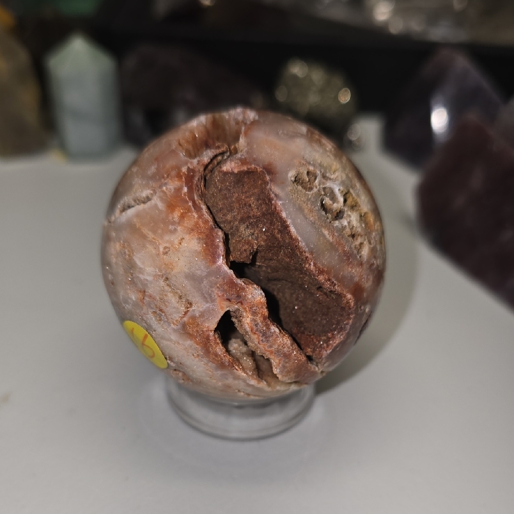 Red Lace Jasper Sphere